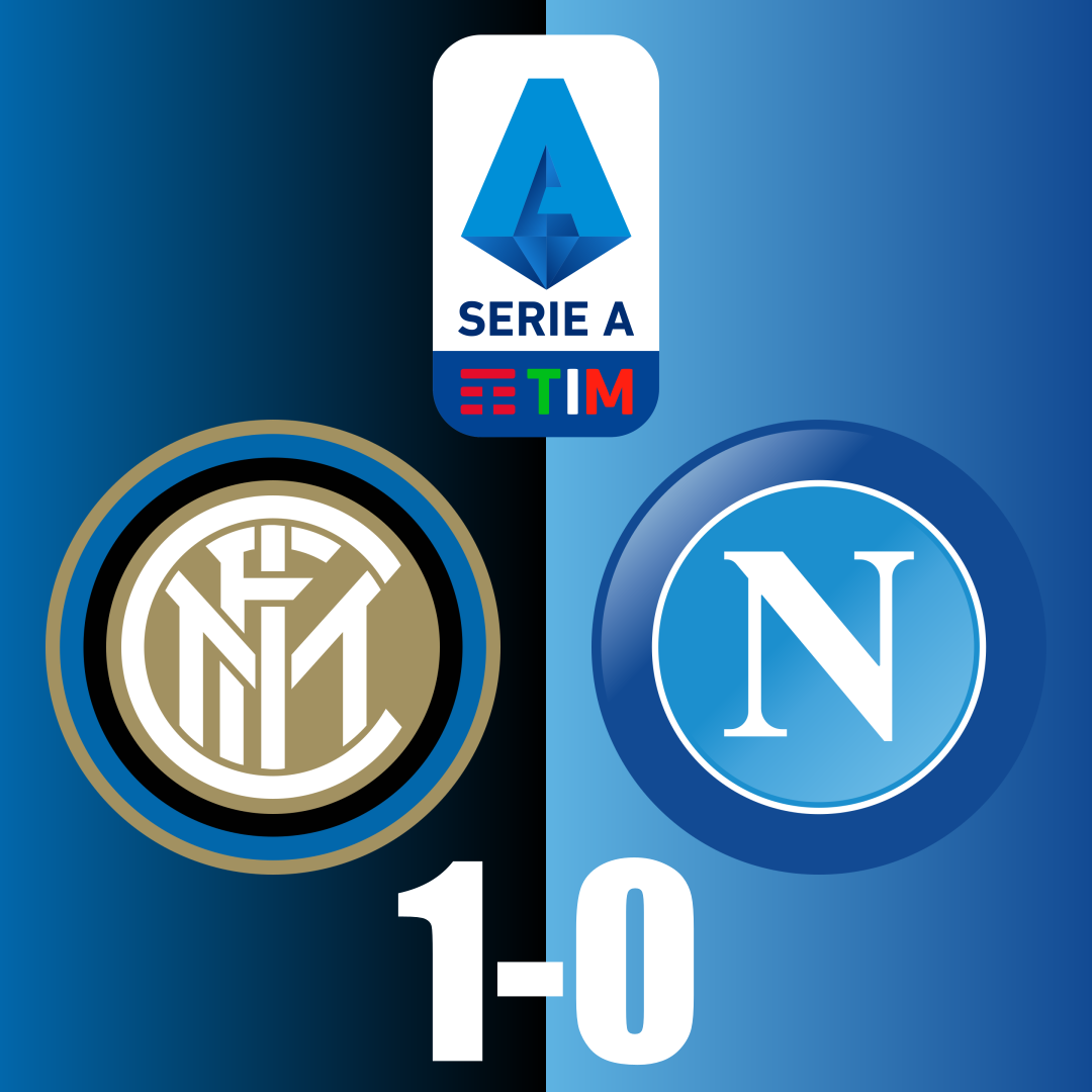 Inter beat Napoli 1-0 as the Nerazzurri get lucky