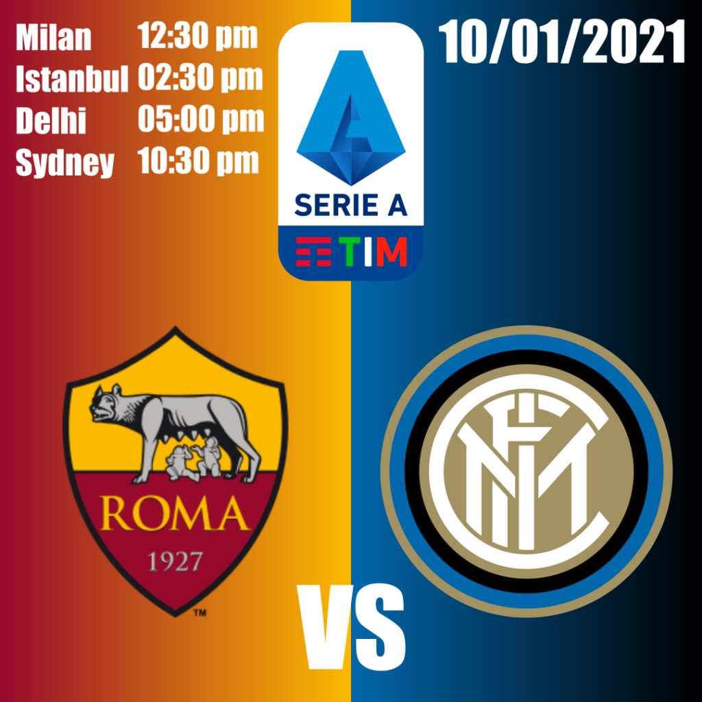 Roma vs Inter 20/21