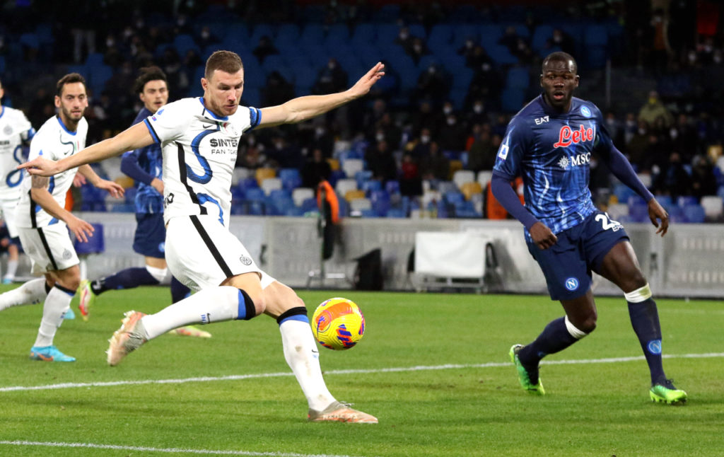 Dzeko rescues Inter to deny Napoli top spot in Serie A