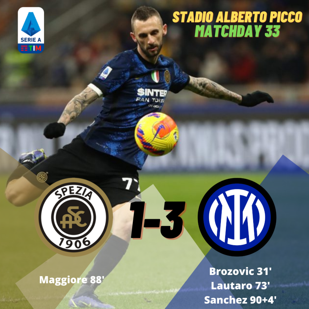 Inter beat Spezia 3-1
