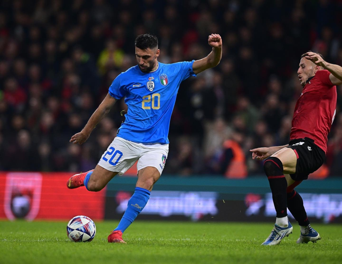 Italy beat Albania as Vincenzo Grifo nets a brace